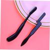 Beaupretty 4pcs Essential Makeup Tool Eyebrow Brush and Fine Tooth Comb Plastic Handle Eyebrows Stencil Included view 4