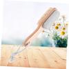 Beaupretty 2pcs Double-Sided Callus Remover with Pumice Stone and Bristle Eco-Friendly Wooden Foot File for Exfoliating Hard Skin Pedicure Tool for Smooth Feet view 4
