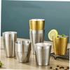DOITOOL 1pc Stainless Steel Shave Bowl Bubbling Cup for Shaving Soap Compact Design for Home Travel and Barber Shops Elegant High-end Men's Grooming Essential view 2
