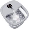HOSPAN Collapsible Foot Spa Electric Rotary Massage, Foot Bath with Heat, Bubble, Remote, and 24 Motorized Shiatsu Massage Balls. Pedicure Foot Spa for Feet Stress Relief - FS02A view 1