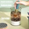 Electric Makeup Brush Cleaner, Automatic Rotating Cosmetic Brush Cleaner, Brushly Pro Cosmetic Brush Cleaner, Suitable For All Types of Cosmetic Brushes and Beauty Tool Sets view 2
