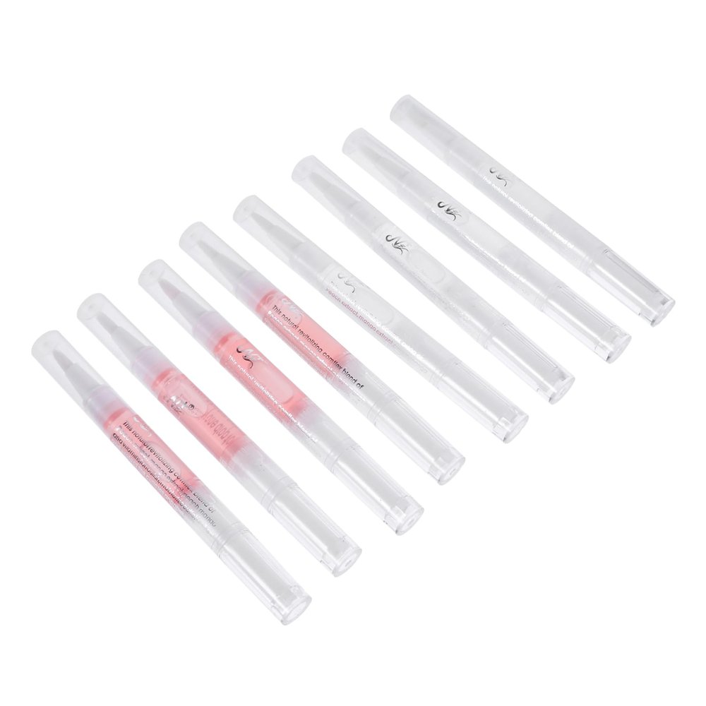 Beaupretty 8pcs Cuticle Oil Pen for Nail Care Nourishing Cuticle Repair Oil for Healthy Nails Convenient Precision Application for Daily Use and Present