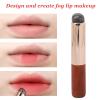 3pcs Silicone Lip Brush, Portable Round Head Lip Smudge Brush Concealer Brush Under Eye Lip Applicator for Lip Gloss Lip Balm view 2