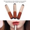 3pcs Silicone Lip Brush, Portable Round Head Lip Smudge Brush Concealer Brush Under Eye Lip Applicator for Lip Gloss Lip Balm view 3