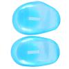 2pcs Blue Plastic Ear Cover Shield Durable Lightweight Anti Staining Guard for Earmuffs Hair Salon Ear Protection Tools Protects from Dye, Hairdressing Salon or Personal Use view 2