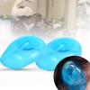 2pcs Blue Plastic Ear Cover Shield Durable Lightweight Anti Staining Guard for Earmuffs Hair Salon Ear Protection Tools Protects from Dye, Hairdressing Salon or Personal Use view 3
