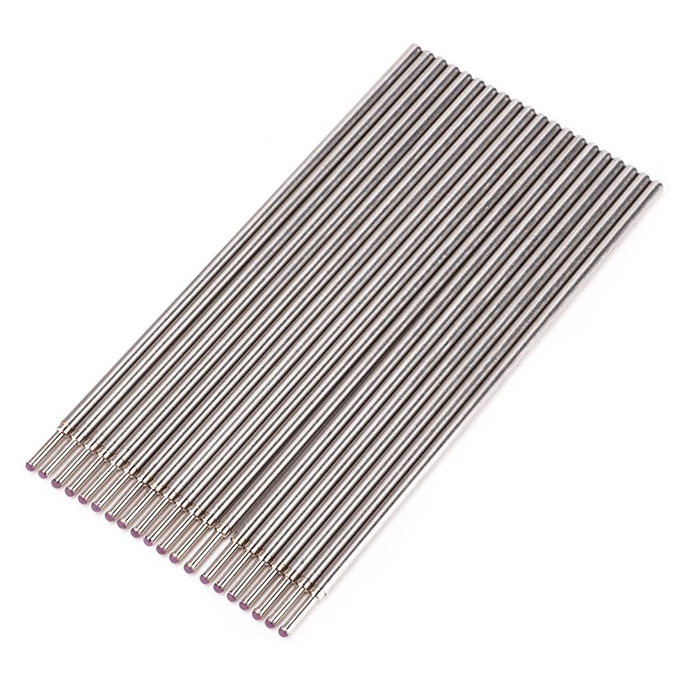 20pcs Tattoo Skin Marking Pen, Tattoo Markers for Skin, Tattoo Piercing Skin Surfer Cores Microblading Marking Pen Refill Accessory(Purple)