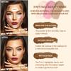 Lezero 3Pcs Contour Stick Makeup Kit, Shades with Highlighter, Blush and Bronzer Stick for Sculpt the Face and All Skin Type, Long Lasting, Smooth, Dewy & Matte Finish, #1 LIGHT FAIR view 3