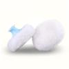 Beatifufu 4pcs Baby Talcum Powder Bulk Mini Baby Powder Puff for Body Soft Easy to Dry Lightweight Pink for Boys and Girls Adults view 3