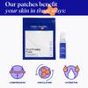 Wrinkles Schminkles Neck Wrinkle Patch, 1-Pack, Reusable Hypoallergenic Silicone Smoothing Pad for Neck Wrinkle Prevention + Patch Cleanser 2 oz, Clean Patches Without Breaking Down The Adhesive view 2
