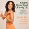 Hempz Sweet Pineapple & Honey Melon Herbal Hydrating Multi-Purpose Body Oil for Body - Moisturizing Bath, Shower, or Shaving Oil for Dry or Sensitive Skin for Women & Men, 6.76 Oz view 4