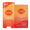 Lume Whole Body Deodorant And Soap - 2.6 Ounce Smooth Solid Stick With 72 Hour Odor Control and 5 Ounce Triple Milled Soap - Aluminum Free, Baking Soda Free and Skin Loving (Clean Tangerine) view 1