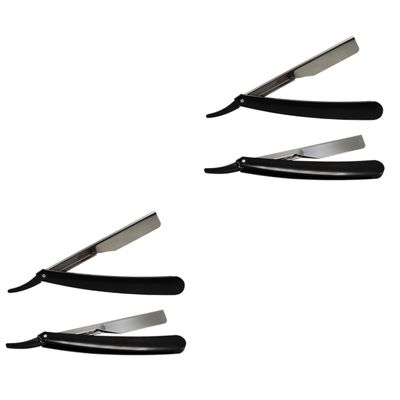 Beaupretty 4pcs Manual Straight for Men Old Fashioned Shaving Tool Safe for for Barber Shops and Home Use