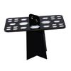 Beaupretty Folding Acrylic Makeup Brush Holder Rack for Air Drying Black Cosmetic Brush Organizer Tree Design Maintains Shape and Bristle Integrity for Craft and Nail Art view 1