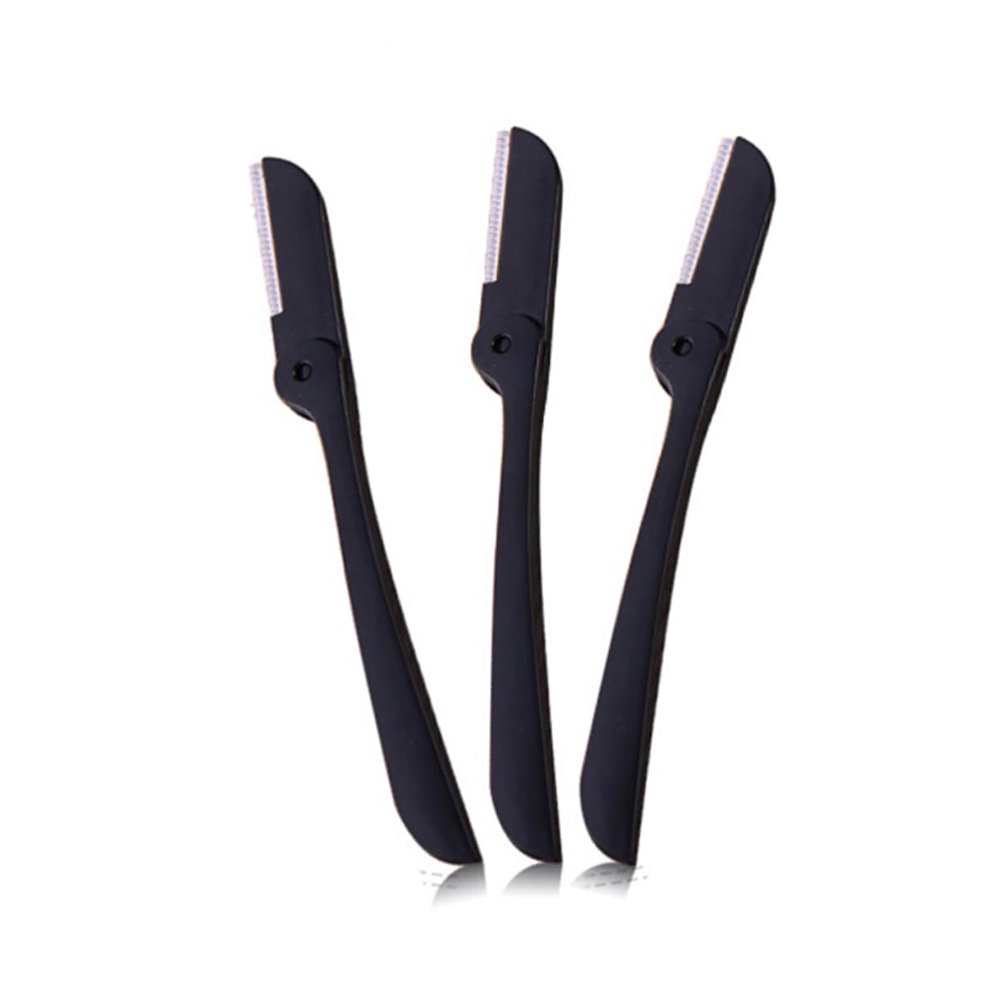 Beaupretty 6pcs Eyebrow Razor Kit Safe Facial Hair Remover for Women Portable Trimmer for Eyebrow Shaping Easy to Use and Travel-Friendly Random