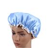 Beatifufu Eco-friendly Shower Cap Double Layer Elastic Band for Spa Bathing and Hair Care view 4