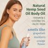 Hempz Triple Moisture Fresh Citrus Herbal Hydrating Multi-Purpose Body Oil for Face or Body - Moisturizing Bath, Shower, or Shaving Oil for Dry or Sensitive Skin for Women & Men, 6.76 Oz view 3