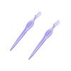 Beaupretty Face Razor for Women 2-piece Eyebrow Razor Set Eyebrow Trimming Tool Facial Hair Removal Kit Random Color view 1