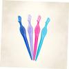 Beaupretty Face Razor for Women 2-piece Eyebrow Razor Set Eyebrow Trimming Tool Facial Hair Removal Kit Random Color view 3