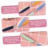 Beatifufu 12pcs Hexagonal Nail Files for Manicure Multi-Functional Polishing Strips for Smooth Edges Safe and Comfortable Use for Nail Art and Salon Quality view 4