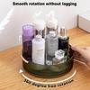 360 Makeup Rotating Organizer, Chrome Handle Rotating Perfume Organizer, Durable PP Plastic Rotating Vanity Organizer, Rotating Makeup Organizer, 360 Rotating Makeup Organizer, for Home view 4