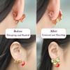 50~100Pcs Silicone Earring Backs Stopper for Piercings, Clear Discs Stabilizer Pads for Healing Non Pull Piercing Discs, 7mm Earlobe Support Patches (100pcs) view 3