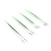6 Pcs Eyelash Applicator Tool Set, Stainless Steel Lash Tweezers, False Eyelash Scissors, Lash Cluster Tweezer, Eyebrow Curler, Lash Brush with Box, for Eyelash Extensions, Nail view 4