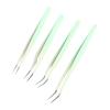 6 Pcs Eyelash Applicator Tool Set, Stainless Steel Lash Tweezers, False Eyelash Scissors, Lash Cluster Tweezer, Eyebrow Curler, Lash Brush with Box, for Eyelash Extensions, Nail view 2