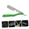 FRCOLOR Manual Shaver Blades Holder Foldable Stand for Barbershop Use Compact Portable Design for Travel and Everyday Shaving view 3