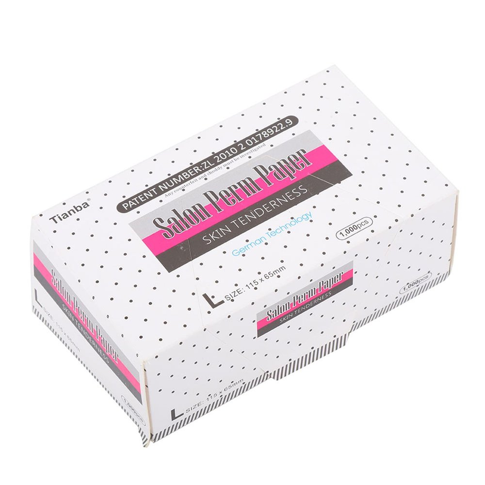 Breathable Mesh Perm Paper Sheets, Ultra Thin Professional Perming Paper for Salon & Home Curling Treatments, 100 Count Care Kit, Fashionable Styling Tool for Perm Applications