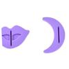 HONMEET Bikini Shaver Tool Crescent Shape Private Part Hair Razor for Women Body and Underarm Grooming Easy to Use Smooth Finish for Intimate Areas view 3