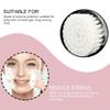 Beavorty 2pcs Deep Cleaning Facial Brush Manual Exfoliating Face Care Tools for Pore Cleansing and Gentle Massage for Daily Skin Care Routine White view 3