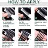 NYMFEA 6D Hair Extension Machine Kit/Professional Hair Extension Gun/5-Pin Invisible Seamless Human Hair Extensions view 4