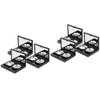 balacoo 6 Sets Diy Eyeshadow Pallettes Sets Refillable Makeup Cases Small Travel Palette view 1