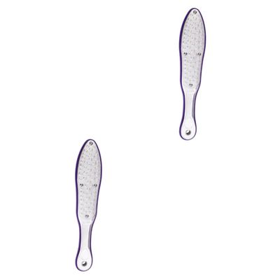 balacoo 2pcs Professional Foot Rasp File Dual-Sided Pedicure Tool for Easy Removal of Dead Skin and Calluses Ergonomic Design for Comfortable Foot Care