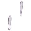 balacoo 2pcs Professional Foot Rasp File Dual-Sided Pedicure Tool for Easy Removal of Dead Skin and Calluses Ergonomic Design for Comfortable Foot Care view 1