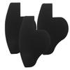 balacoo 3pcs Beard Shaping Template: Beard Lineup Tool Hairline Barber Card Applicator Card Hairline Optimizer Filler Beard Straightener - Beard Styling Tool view 1