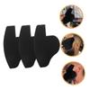 balacoo 3pcs Beard Shaping Template: Beard Lineup Tool Hairline Barber Card Applicator Card Hairline Optimizer Filler Beard Straightener - Beard Styling Tool view 3