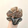 3 Pcs Elegant Hair Scrunchies Retro Hair Ties Elastic Ponytail Holders Hair Tie Vintage Hair Accessories For Women Girl view 3