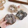 3 Pcs Elegant Hair Scrunchies Retro Hair Ties Elastic Ponytail Holders Hair Tie Vintage Hair Accessories For Women Girl view 4