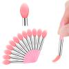 12Pcs Lip Mask Applicator Silicone LIp Applicator Makeup Beauty Lipstick Brushes Eyebrow Lipstick Brushes Applicator Cosmetic Brush Set for Lipstick Lip Gloss Lip Mask Eyeshadow view 1