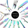 Beaupretty Stainless Steel Nail Cuticle Pusher Nail Art Tool Electroplated Cuticle Cleaner Perfect for Salon Home Use view 3