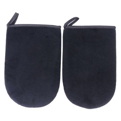 MERRYHAPY 2 Pcs Mini Face Tanning Mitt Tanning Lotion Applicator Bath Mitt Face Mitt for Tanning Lotion Mitt Exfoliator Glove Finger Face Tanning Mitts Mittens Self Tan Sunscreen