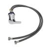 Salon Shampoo Bowl Faucet, Salon Shampoo Bowl Faucet Vacuum Breaker Kit Zinc Alloy Mixer Faucet for Hair Wash with 70cm Tube for Shampoo Bed Replacement Part view 1