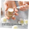 Beatifufu 5pcs Eye Cream Massage Tool The Wand Company Beauty Scoop for Facial Eye Cream Applicator Roller Under Eye Bags Metal Scraper Zinc Alloy Eye Cream Applicator Roller Stick Printable view 4