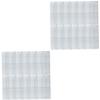 KALLORY 24sheets Transparent Ear Tape Discreet Silicone for Daily Use for Meetings and Events Easily Reduces Protruding Ears Comfortable and Concealed Design view 1