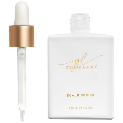 Goldie Locks Scalp Serum - Supports Fuller-Looking Hair and Healthy Scalp - Hydrating Lightweight Formula - Safe for Extensions & Color-Treated Hair - Protein-Free - 1.86 oz