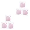 Angoily 6 Pcs Face Pad Makeup Cotton Puff for Face Cotton Pads Reusable Facial Cleaning Foundation Applicator Makeup Powder Puff Rounds Flat The view 1