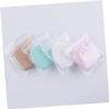 Angoily 6 Pcs Face Pad Makeup Cotton Puff for Face Cotton Pads Reusable Facial Cleaning Foundation Applicator Makeup Powder Puff Rounds Flat The view 3