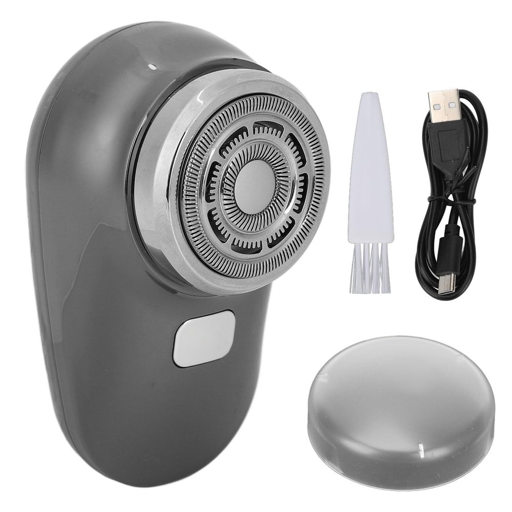 Mini Hair Timmer, Mini Cordless Hair Trimmer for Men USB Rechargeable Portable Electric Beard Trimmer with LED Display Washable Electric Trimmer for Barbers and Stylists